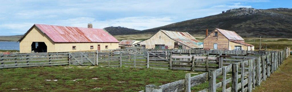 Weddell Island old sheds